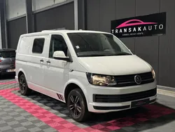Volkswagen transporter procab l2 2.0 tdi 102 cv + aménagé + origine france + prise 220v + frigo + gaz + feux auto + clim