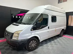 FORD TRANSIT FOURGON PROPULSION 350 MS TDCi 125 * VANNE AMENAGE POUR DEUX PERSONNES / BATTERIE / CHAUFFAGE ELECTRIQUE