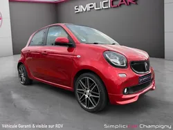 SMART FORFOUR 0.9 109 ch BRABUS Xclusive-Interieur Cuir- Sieges Chauffant-Camera et Radar de Stationnement-Systeme