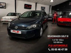 Volkswagen GOLF VI 1.6 TDI 105CH CONFORTLINE 5P