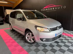VOLKSWAGEN TOURAN 1.6 TDI 105 ch FAP MATCH / 7 PLACES / TOIT PANO / DISTRI RÉCENTE / DISQUES / TRIANGLES / GÉOMÉTRIE