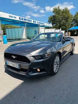 FORD MUSTANG CONVERTIBLE 2.3 EcoBoost 317, CAPOTE NOIRE GARANTIE 3 MOIS