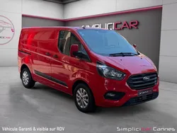 FORD TRANSIT CUSTOM V362 FOURGON 280 L1H1 2.0 ECOBLUE 170 LIMITED BA 170Ch Garantie 12 mois