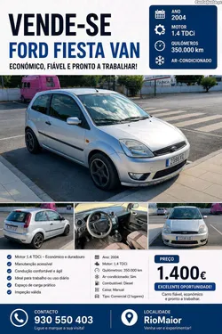 Ford Fiesta van