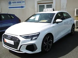 ⚠️🚦faible km ☑️ audi a3 sportback 35 tdi 150 s line s-tronic7 ☑️gtie 6m europe 🚦⚠️