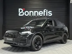 AUDI Q5 SPORTBACK 40 TDI 204Ch S tronic 7 Quattro, FULL BLACK, OPTIONS +++, TVA, 55 900Km, GARANTIE 2027..