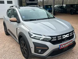 Sandero 1.0 tce 90 cvt stepway boite auto 1ere main toit ouvrant camera de recul 16000 kms reels