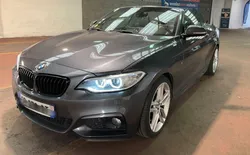 Bmw serie 2er 220 diesel m sport cabriolet boite auto 163cv full options