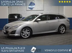 MAZDA 6 II 2.2 MZR-CD 180 PERFORMANCE-11/2011-2ème Main-Toit Ouvrant-Sièges Electriques Chauffants-Bose-Cuir-Radars-Xénon-Jantes 18"-Historique Limpide Mazda-Moteur à Chaine-Etat Rare-Garantie 6 Mois