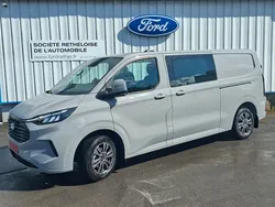 FORD TRANSIT CUSTOM CABINE APPROFONDIE 320 L2H1 2.0 ECOBLUE 170 CH BVA8 LIMITED (5 places sur siège individuel amovible )