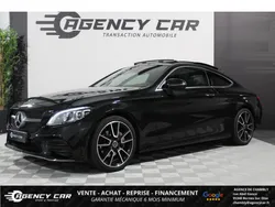 MERCEDES CLASSE C 200 Coupé AMG Line BVA 9G-Tronic - Affichage tête haute - Burmester - Suivi Mercedes