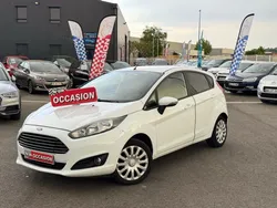 🔥 FORD FIESTA VI PHASE 2 WHITE 1.0 SCTI 100cv -215.800KM – Blanche – Clim / Bluetooth – Économique-Garantie