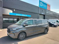 FORD Transit Custom 320 L2H1 2.0 ECOBLUE 170CH BVA8 LIMITED Cabine Approfondie 5 places / Gris foncé/ DISPO IMMEDIATE