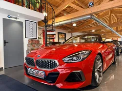 BMW Z4 M40i 340cv BVA8 G29 M PERFORMANCE "FULL OPTIONS" Rouge San Francisco Cuir Vernasca Blanc Ivoire 03/2021 "1ERE MAIN" SEULEMENT 18.000 km "ETAT NEUF" *LIVRAISON POSSIBLE