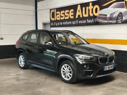 BMW X1 F48 sDrive 16d 116ch Garantie 12 mois, Accès mains libre, Aide au stationnement avant arrière, Bluetooth, Coffre électrique, Cuir, GPS,Régulateur limiteur de vitesse, Sièges chauffant ...