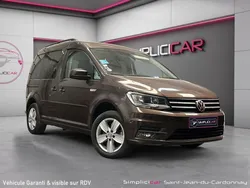 VOLKSWAGEN CADDY IV 1.4 TSI 125 TRENDLINE 125Ch 3PLACES + 1 FAUTEUIL ROULANT (TPMR) Garantie 12 mois