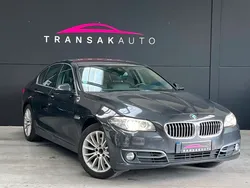 BMW SERIE 5 F10 LCI 518d 143 ch Luxury - TOIT PANO - AFFICHATE TETE HAUTE - SIEGES CHAUFFANTS - ENTRETIEN SUIVI