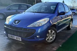 Peugeot 206 + 1.4 essence 85.000 km. 5 portes CT OK
