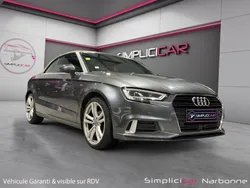AUDI A3 CABRIOLET 2.0 TDI 150 S Line Garantie 12 mois Sièges chauffants Capote acoustique Roue de secours