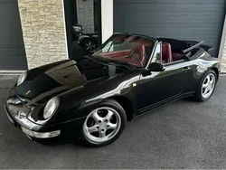 Porsche 911 type 993 cabriolet - configuration rare - flamenco red - suivie documenté