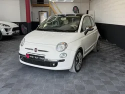 FIAT 500 1.2i 70 CH LOUNGE CHROME TOIT PANORAMIQUE CARPLAY distribution neuve + garantie 12 mois