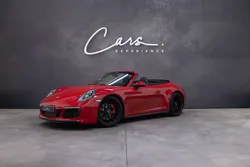 Porsche 991.2 Carrera 4 GTS Cabriolet 3.0 450 cv – 1ère MAIN – FRANÇAISE – PDCC – ROUES AR DIRECTRICES – PDLS+ - PACK SPORT CHRONO - APPLE CAR PLAY – CAMERA – PORSCHE APPROVED 12 MOIS -