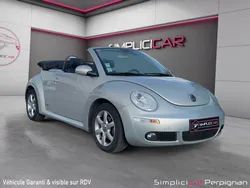 VOLKSWAGEN NEW BEETLE CABRIOLET 1.9 TDI - 105 Coast - Capote Neuve - Sièges Cuir Chauffant (AV) - Régulateur - Clim - Garantie 12