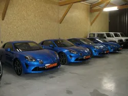 Alpine a110 bleu alpine metalise