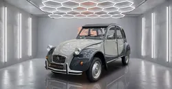 CITROEN 2CV 6 CHARLESTON / Carte grise collection / Gris Cormoran / Capote neuve / magnifique état intérieur & extérieur