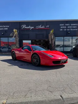 Ferrari 458 V8 F1 570 CV 458 Italia Rare Carbon Led Moteur Entretien Rigoureux En Stock Reprise possible