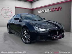 MASERATI GHIBLI 3.0 V6 275 D GranSport sièges ventilés chauffants mémoire carplay harman kardon toit ouvrant gara