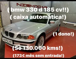 BMW 330 1 dono caixa automática 130.000 kms 137 mês