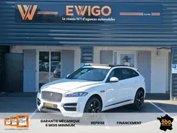 JAGUAR F-PACE 2.0 D 180ch R-SPORT 2WD BVA8 / TOIT PANORAMIQUE OUVRANT CARPLAY CAMERA DE RECUL SIEGES ELEC. CHAUFF