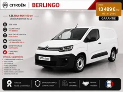 Citroën Berlingo 1° Main / 1.5L B HDI 100cv Pack DRIVER 3 Places XL/L2/LONG GPS/CLIM/REGUL/LIMIT ...
