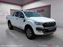 FORD RANGER 3.2 ECOBLUE 200 DOUBLE CAB WILDTRAK Caméra de Recul Pare Brise Chauffant Attelage Garantie 12 mois