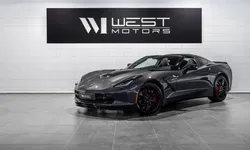 CHEVROLET CORVETTE Stingray Targa 6.2 V8 55th 466 Ch BVM7 - Carbone - 1ère Main - Origine France - Sièges Compétition - 896E/Mois