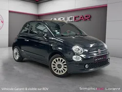 FIAT 500 II HYBRID 1.0 70ch LOUNGE CarPlay Toit Panoramique Climatisation Régulateur de Vitesse Garantie 12 mois