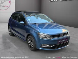 VOLKSWAGEN POLO Allstar 90Ch Toit Ouvrant Carplay Radar AV et AR Garantie 12 mois