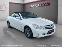 MERCEDES CLASSE E COUPE 200 BlueEfficiency Executive A - Cabriolet - GPS - Siège Cuir Electrique - Critair 1