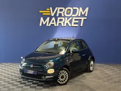 FIAT 500 1.2 69ch LOUNGE - CARPLAY - TOIT PANORAMIQUE - CLIM - REGULATEUR