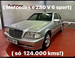 Mercedes-Benz C 280 124.000 kms revisão geral! 168 mês sem