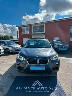 BMW X1 F48 sDrive18d 150 ch BVA8 Sport – GPS grand écran / Sellerie sport / Toit ouvrant panoramique / Hayon électrique / Radars AV & AR