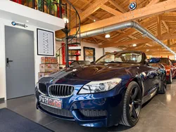 BMW Z4 23i sDrive 204cv "PACK M" Tiefsee-Blau Metallic / Sièges Sport Tout Cuir Nappa Blanc Ivoire 10/2010 82.000 km "EXCEPTIONNELLE" *LIVRAISON POSSIBLE