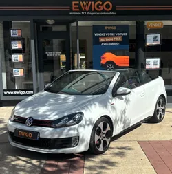 Volkswagen golf cabriolet 2.0 tsi 210 gti - entretien complet - sièges chauffants gps radar avar
