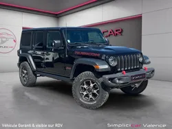 JEEP WRANGLER IV UNLIMITED 2.0 I T RUBICON AUTO 272Ch Garantie 12 mois