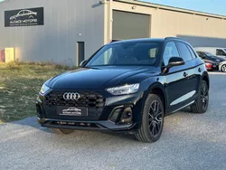 Audi Q5 40 TDI Quattro 204cv S-Tronic 7 / Garantie 12-2027 / Virtual Cockpit / Carplay / Attelage / Caméra recul & Aide stationnement / Sièges Semi Cuir élec / Keyless / GPS / Jantes Audi Sport 20"
