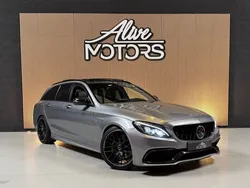 Mercedes Classe C break W205 63 AMG BVA7 - Toit ouvrant - Burmeister - Jantes 19 - Échappement Sport - Console Carbone - Éclairage d’ambiance - Historique complet Mercedes