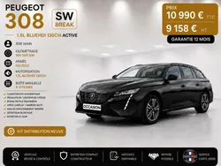 Peugeot 308 SW 1° Main / B HDI 130CH S&S BVM6 ACTIVE GPS/Régul/Tél/ CT & distribution neuve
