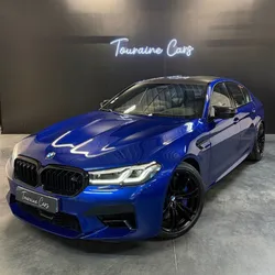 Bmw m5 compétition m lci 4.4 625ch phase 2 - blue marina bay - xdrive & propulsion - entièrement d’origine - entretien intégral bmw à jour - garantie 6 mois