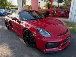 Porsche Cayman 718 GT4 ( 981 ) 3.8 L 385 ch BVM6 - Baquets Intégraux Pack Chrono PSE PASM Jantes 20" - Rouge Carmin - Suivie chez Porsche et Garantie 12 Mois - À partir de 1750e/mois